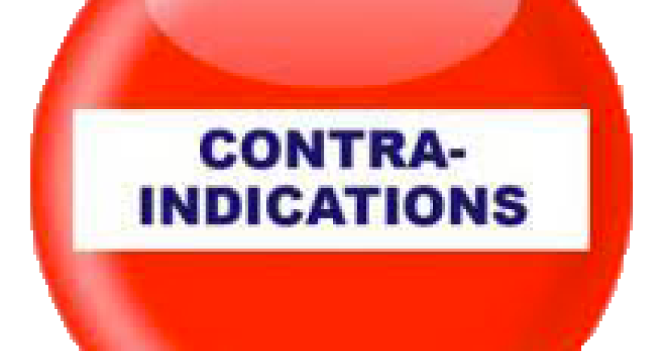 Contra indications